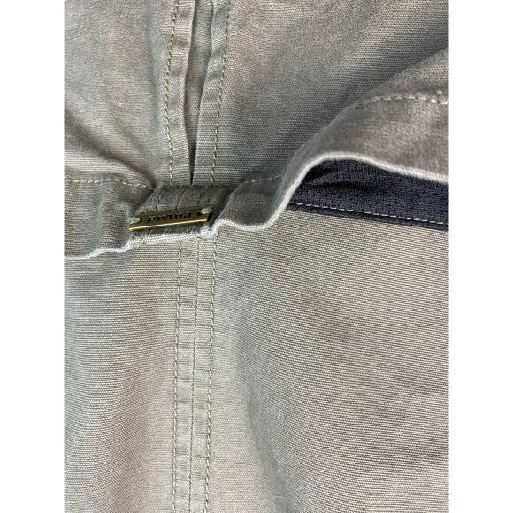 prAna Women's Size S Olive Green Organic Cotton Bomber Jacket - Picture 6 of 9